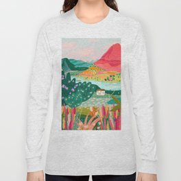 New Day (Pink Mountain)  Long Sleeve T Shirt
