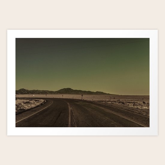 HWY Art Print