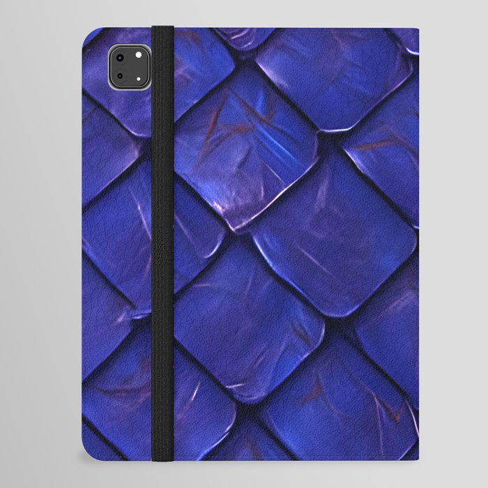 Dragon Skin (Blue) iPad Folio Case