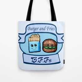Burger and Fries BFFS Tote Bag
