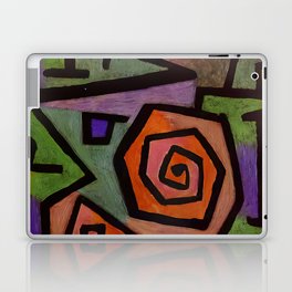 Paul Klee - Heroic Roses Laptop Skin