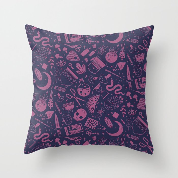 Magical Objects: Bewitched Throw Pillow