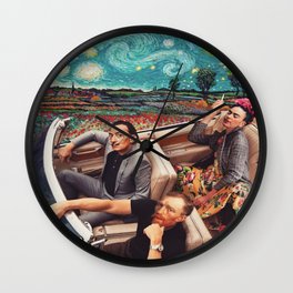Once Upon a Time in art history Wall Clock