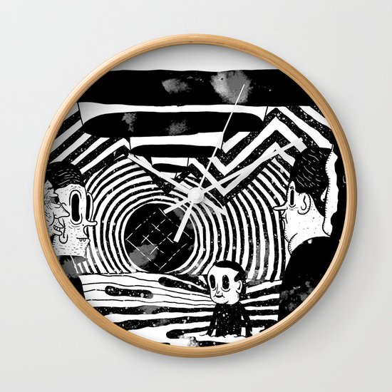 "Reflektor" by Steven Fiche Wall Clock