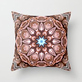 Star Flower of Symmetry 90 Throw Pillow