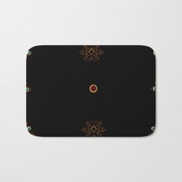 Royal V/X: Luxe Series3 Bath Mat | Other, Vintage, Old, Mixedmedia, Gems, Abstract, Concept, Jewels, Motif, Graphicdesign 