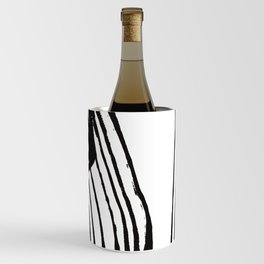 Black and white lines Wine Chiller