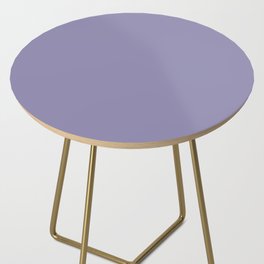 Lavender Dream ~ Smoky Violet Blue Side Table