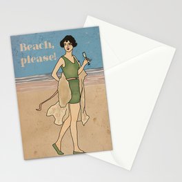 Beach, Please! Stationery Card