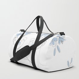 Blue Lily Girl Duffle Bag