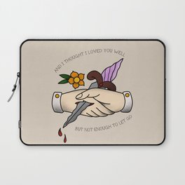 Let You Go Laptop Sleeve