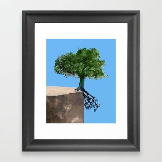 Halfroot Framed Art Print