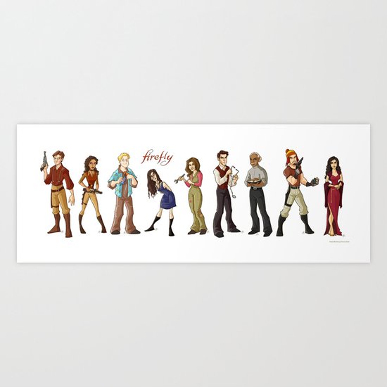 Big Damn Heroes Art Print