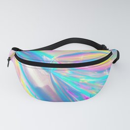 Holographic Foil Love Fanny Pack