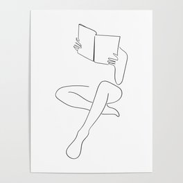 Reading Naked n.3 Poster