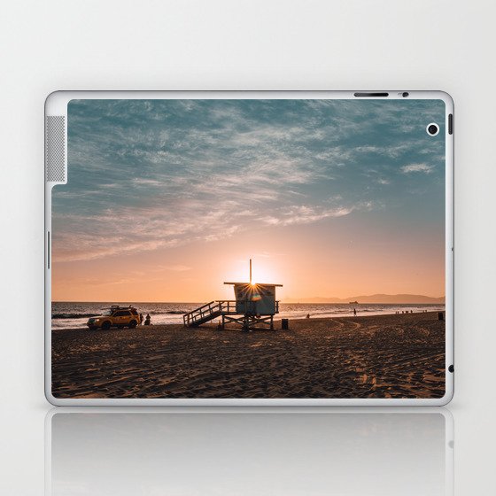 California Lifeguard Tower Laptop & iPad Skin