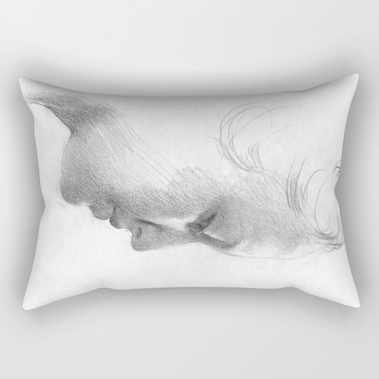 girl Rectangular Pillow