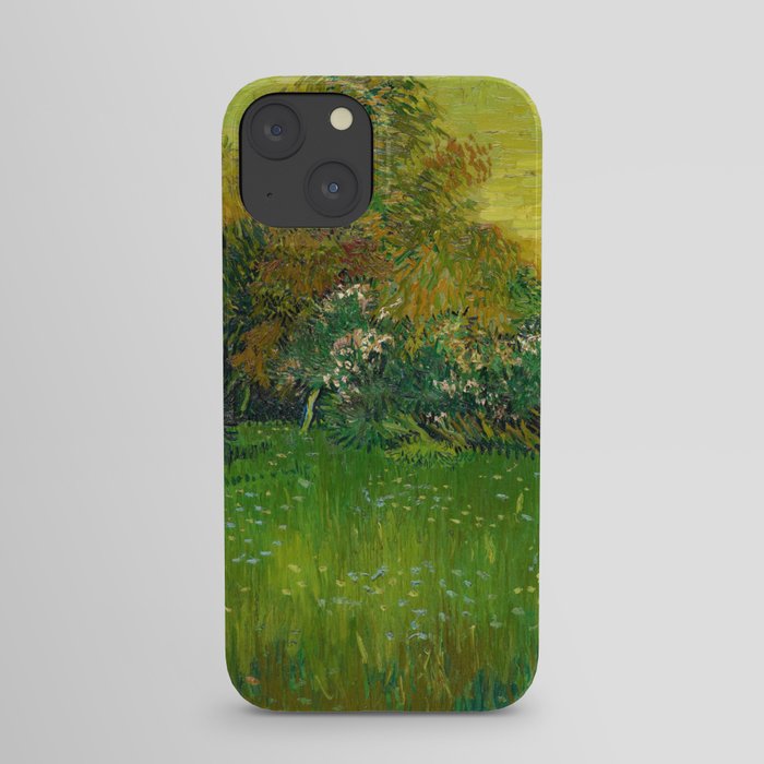 The Poet's Garden, 1888 by Vincent van Gogh iPhone Case