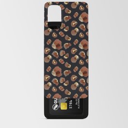 Cheetah Animal Print Black Pattern Android Card Case