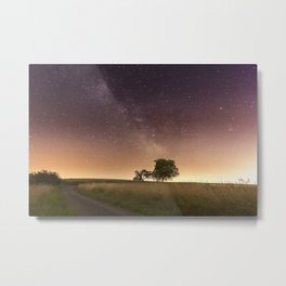 Milky Way Metal Print | Landscape, Nature, Digital 