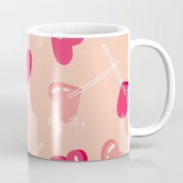 Heart Lollipops - Pink Palette Coffee Mug