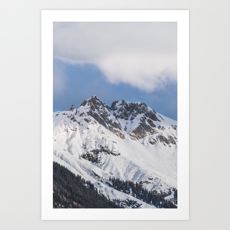 Clouds Roll Over The Snow Covered Mountains Of Innsbruck In Austria Art Print By Pueblovista Society6 Clouds Roll Over The Snow Covered Mountains Of Innsbruck In Austria Art Print By Pueblovista Society6
