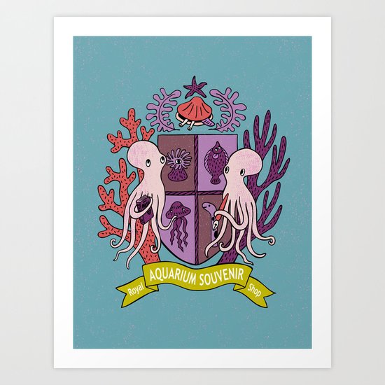 The Royal Aquarium Souvenir Shop Art Print