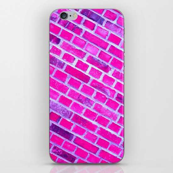 violet wall II iPhone & iPod Skin