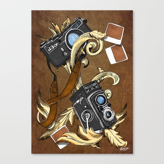 Photographie Pattern Canvas Print
