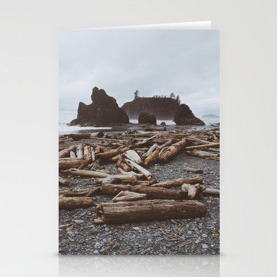 Ruby Beach Stationery Cards