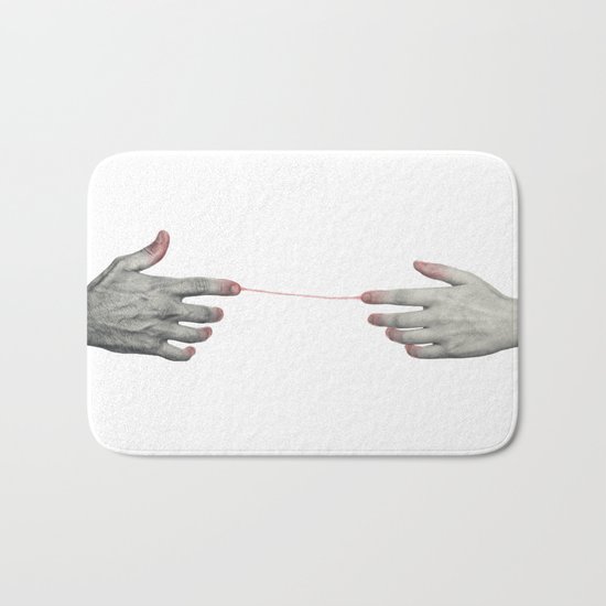 Hands love Bath Mat