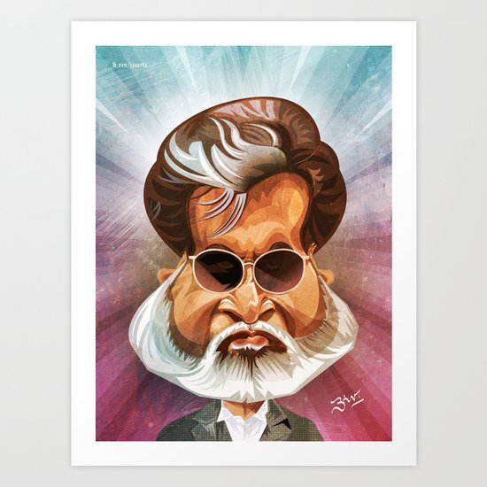 Kabali Da Art Print