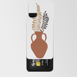 Pottery and Fern Floral Android Card Case