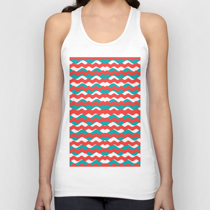 Colorful Pattern Tank Top
