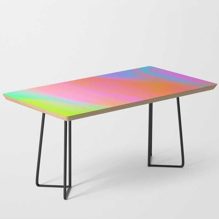 Neon Colors Coffee Table
