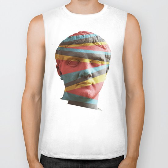 Defaced Biker Tank