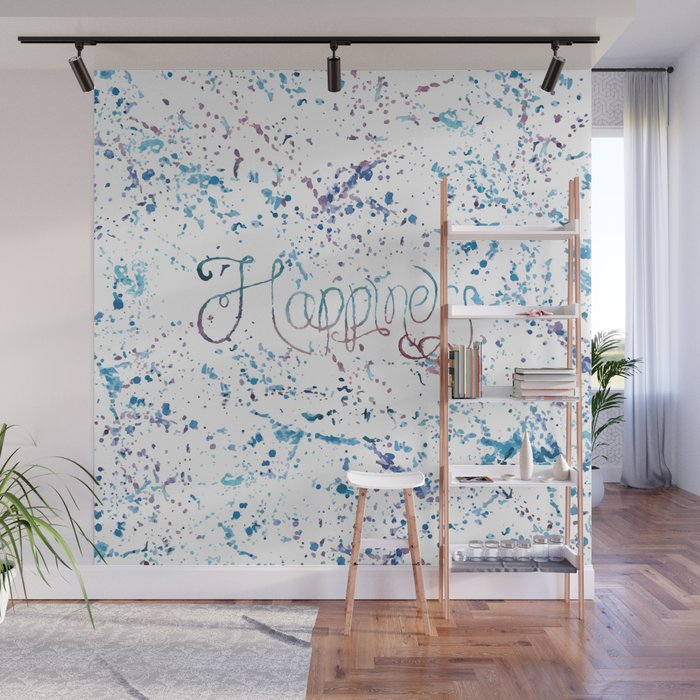 Happiness Wall Mural