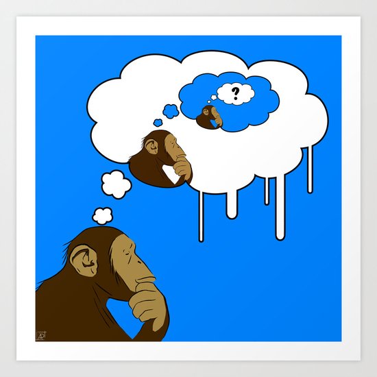 Apeception ? Art Print
