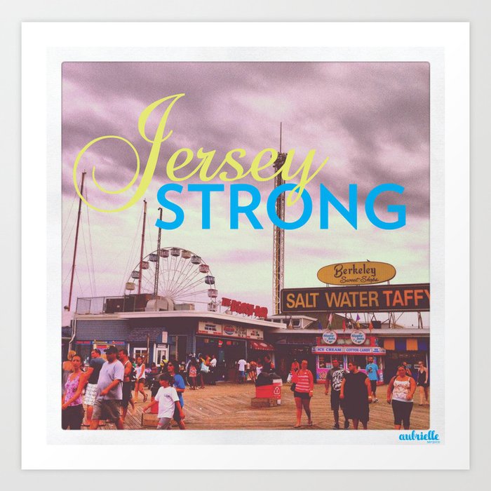 jersey strong poster