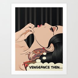 Lady Vengeance Art Print