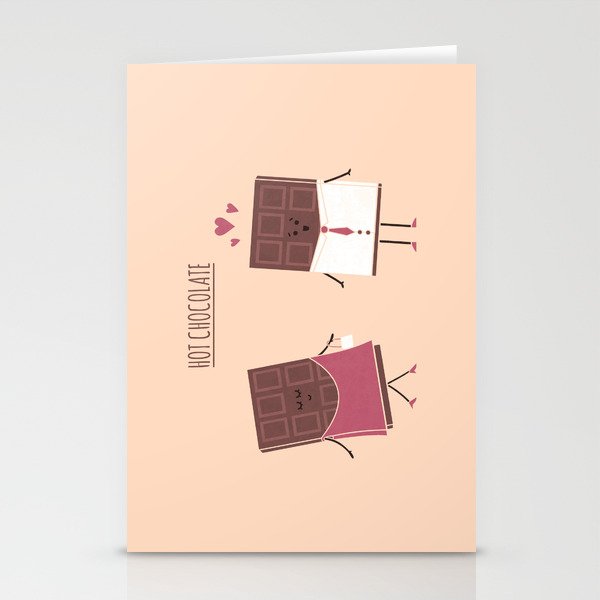 Hot Chocolate Stationery Cards