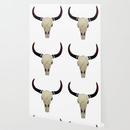 Cow Skull Wallpaper For Any Decor Style Society6