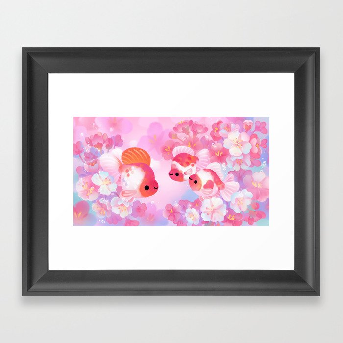 Sakura Ryukin Framed Art Print