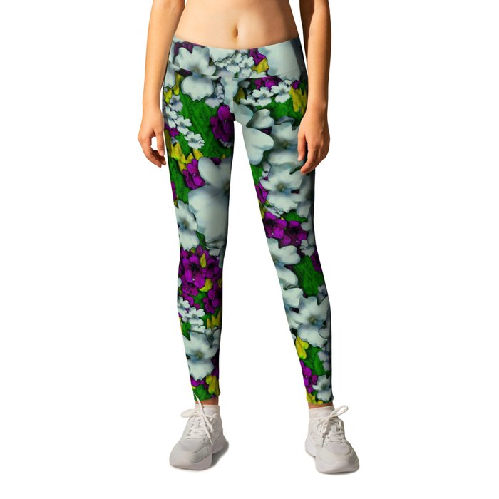 Tree from paradise cherry blossoms in sacred bloom Leggings by Pepita ...