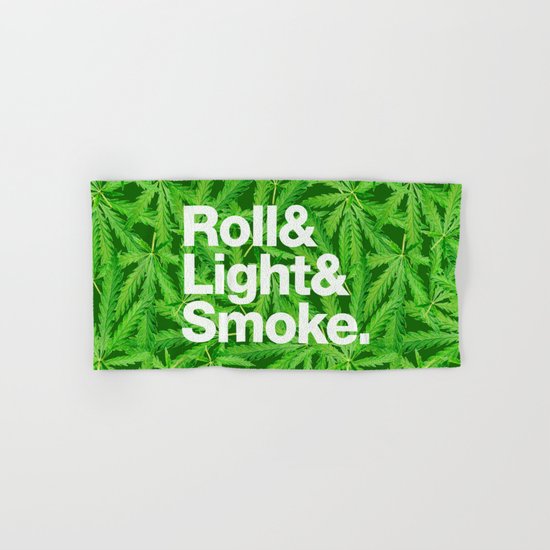 Weed Hand & Bath Towel