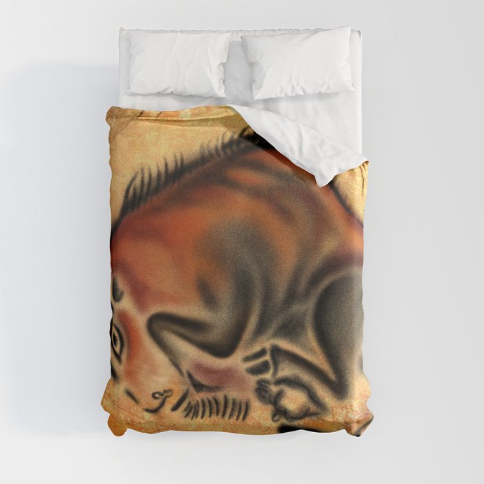 Cave Painting Duvet Cover