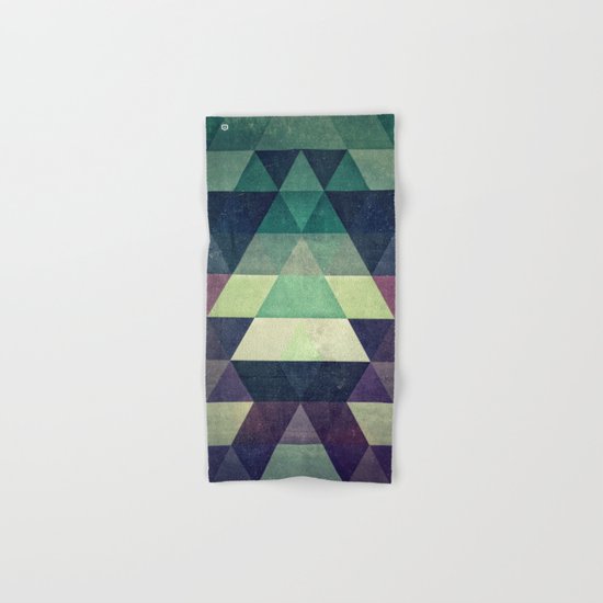 dysty_symmytry Hand & Bath Towel