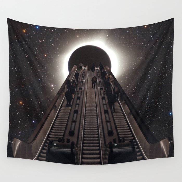 Cosmic Escalation Wall Tapestry