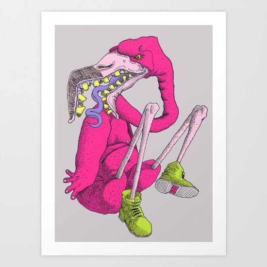 flamingoia Art Print