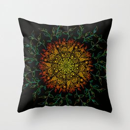 Floral patterns Throw Pillow